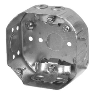 54151L-Octagon-Metal-Box-with-Clamp